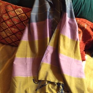 New scarf. 75" (6'3"). Multicolored.